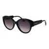 Max & Co Black Plastic Sunglasses In Black