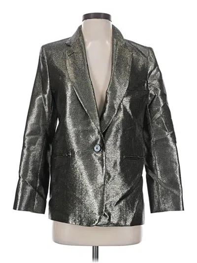 Pre-owned Max & Co Blazer Jacket In Silver