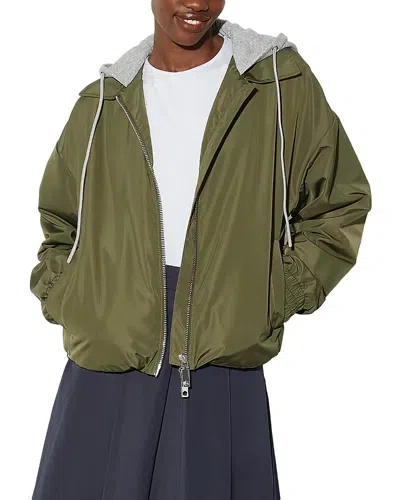 Max & Co . Bosso Bomber Jacket In Kaki