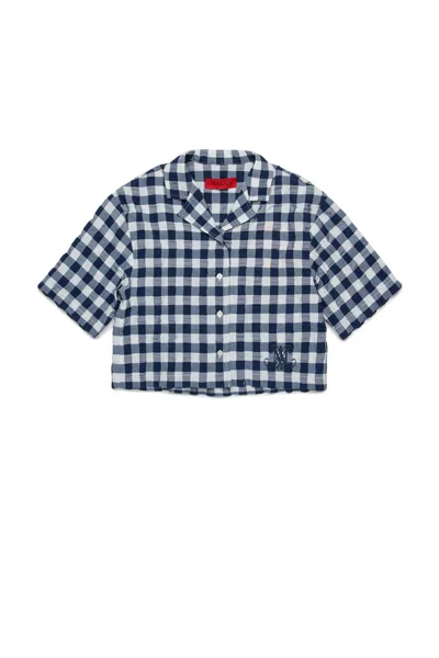 MAX & CO CAMICIA BOXY ALLOVER CHECK