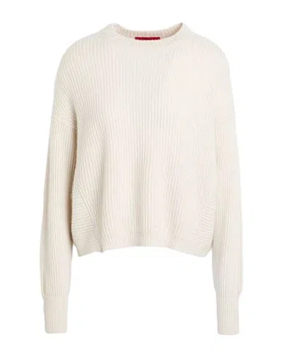 Max & Co . Brandy Woman Sweater Beige Size L Cashmere In Neutral