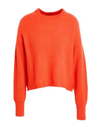 Max & Co . Brandy Woman Sweater Orange Size Xl Cashmere
