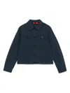 Max & Co Button-up Jacket In Blue
