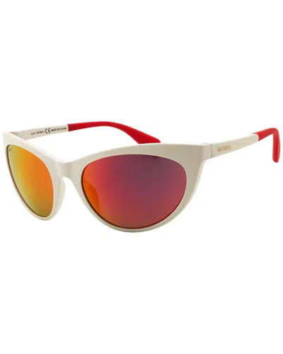 Max & Co By Max Mara Women's Mo0037 58mm Sunglasses In White