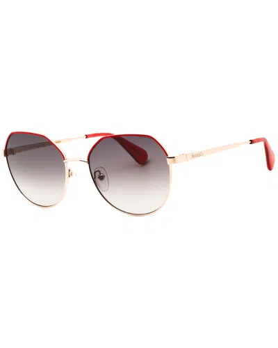 Max & Co .  Mo0060 Sunglasses In Gold
