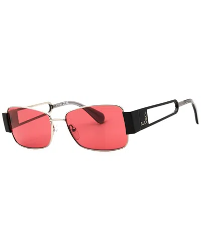 Max & Co By Max Mara Women's Mo0070 55mm Sunglasses In Pink