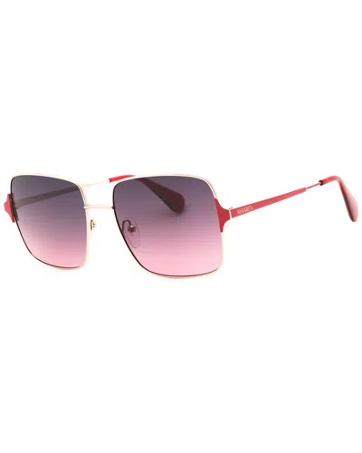 Max & Co By Max Mara Women's Mo0072 56mm Sunglasses In Pink