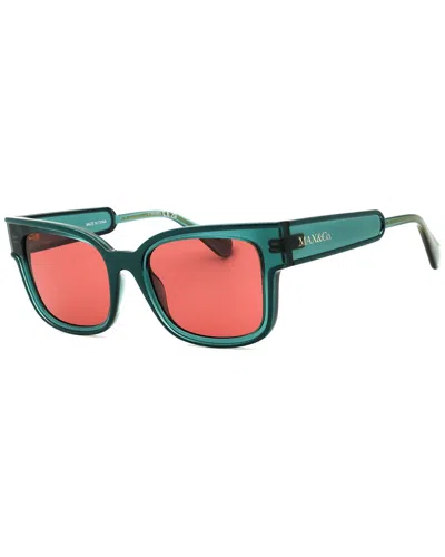 Max & Co By Max Mara Women's Mo0098 53mm Sunglasses In Green