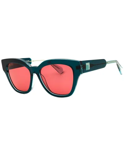 Max & Co By Max Mara Women's Mo0106 54mm Sunglasses In Green