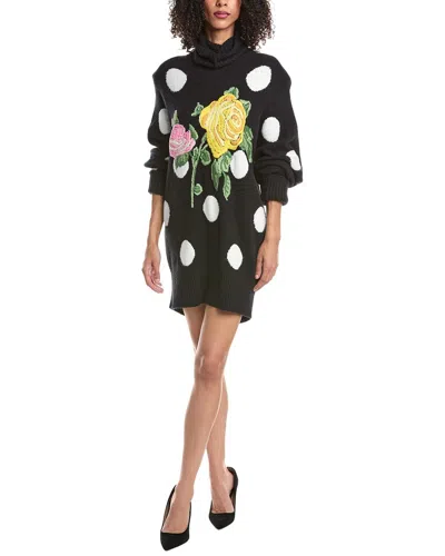 Max & Co By Maxmara Max & Co By Max Mara Anna Wool-blend Cardigan In Black