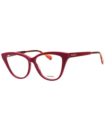 Max & Co By Maxmara Max & Co By Max Mara Women's Mo5030 55mm Optical Frames In Gray