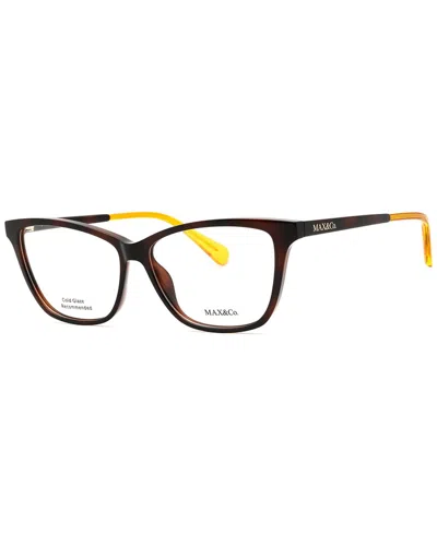 Max & Co By Maxmara Max & Co By Max Mara Women's Mo5038 56mm Optical Frames In Multi
