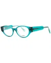 Max & Co By Maxmara Max & Co By Max Mara Women's Mo5094 52mm Optical Frames In Green