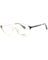 Max & Co By Maxmara Max & Co By Max Mara Women's Mo5119 52mm Optical Frames In Gold