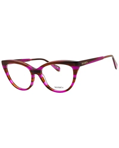 Max & Co By Maxmara Max & Co By Max Mara Women's Mo5131 53mm Optical Frames In Multi