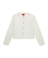 Max & Co Cable-knit Cardigan In White