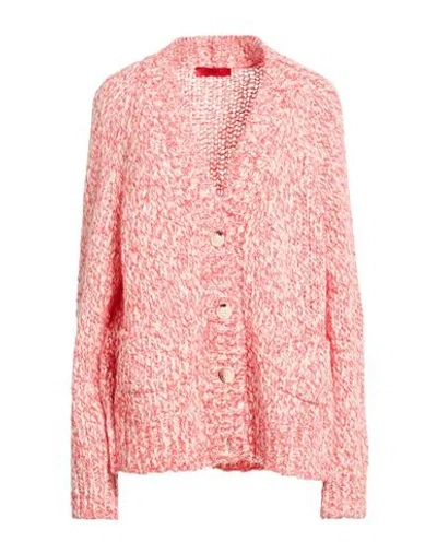 Max & Co . Caracas Woman Cardigan Tomato Red Size Xl Wool, Polyamide, Alpaca Wool