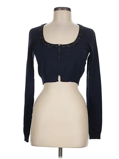 Pre-owned Max & Co Cardigan Sweater In Blue