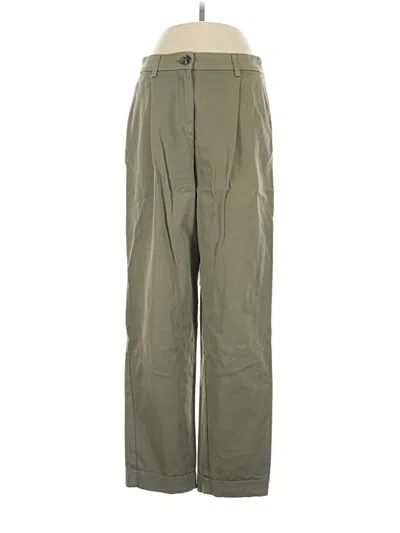 Pre-owned Max & Co Casual Pants In Green