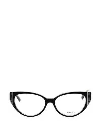 Max & Co Cat-eye Frame Glasses In Black