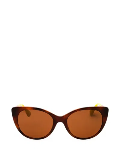 Max & Co Cat-eye Frame Sunglasses In Brown