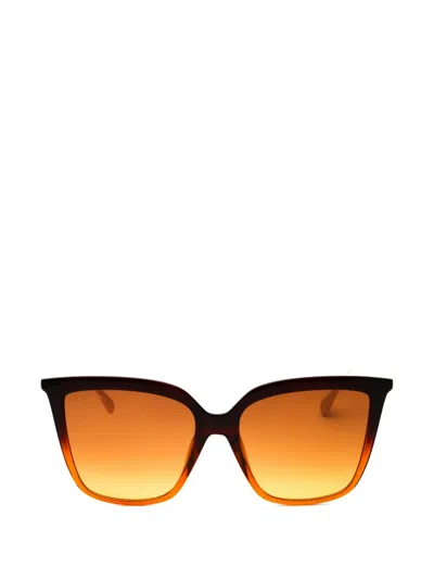 Max & Co Cat-eye Frame Sunglasses In Brown