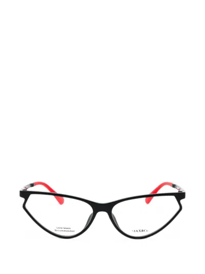 Max & Co Cat-eye Glasses In 블랙