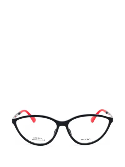 Max & Co Cat-eye Glasses In Black