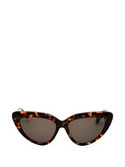 Max & Co Cat-eye Sunglasses In Brown