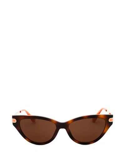 Max & Co Cat-eye Sunglasses In Brown