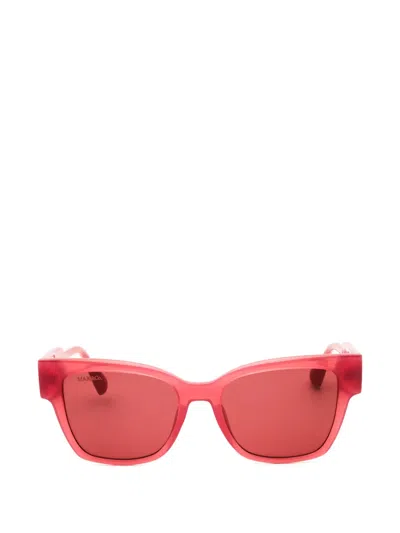 Max & Co Cat-eye Sunglasses In Red