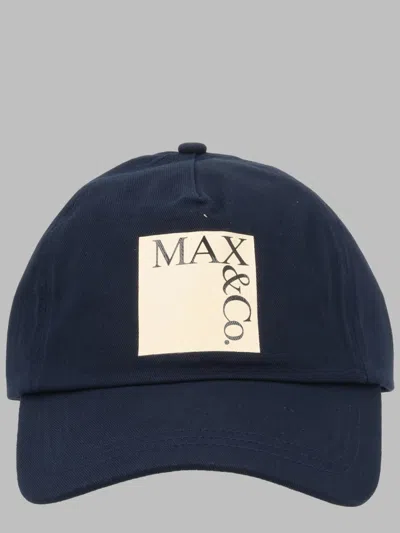 Max & Co . Classic Kids' Cotton Hat In Black