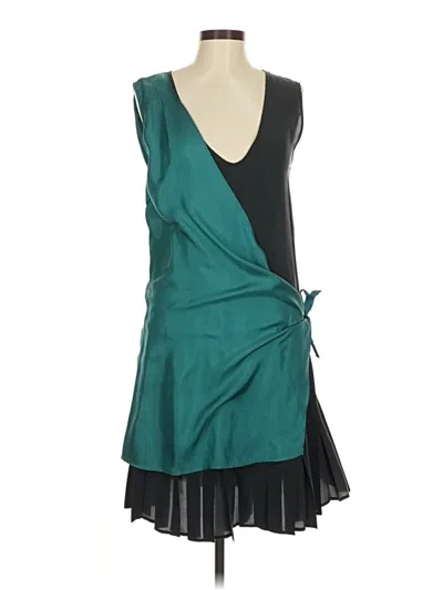 Pre-owned Max & Co Cocktail Dress In Blue