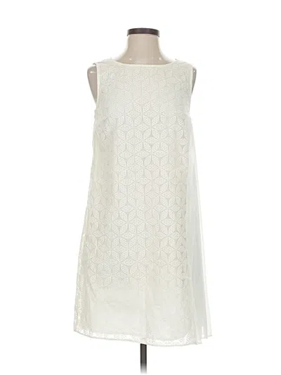 Pre-owned Max & Co Cocktail Dress In White