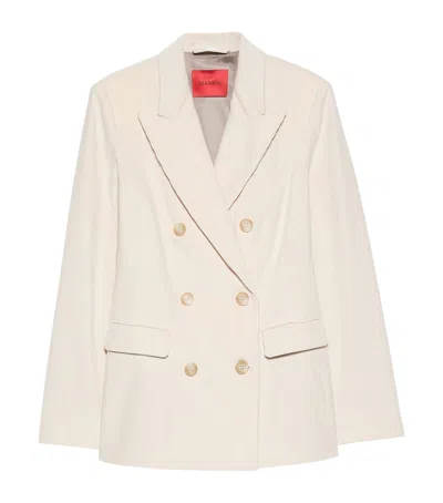Max & Co . Corduroy Blazer In White
