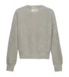 Max & Co Cotton-blend Rib-knit Sweater In Sand