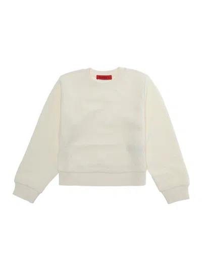 Max & Co Max&co. Cotton Blend Sweater In Animal Print