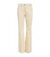 MAX & CO MAX & CO. COTTON FLARED TROUSERS