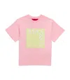Max & Co Cotton Logo T-shirt In Pink