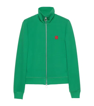 Max & Co . Cotton Track Jacket In Green