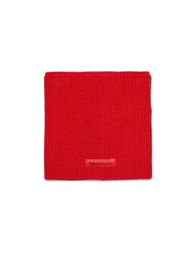 Max & Co . Cozy Knit Scarf For Girls In Multicolour