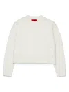 Max & Co Pullover Mit Rundem Ausschnitt In Weiss