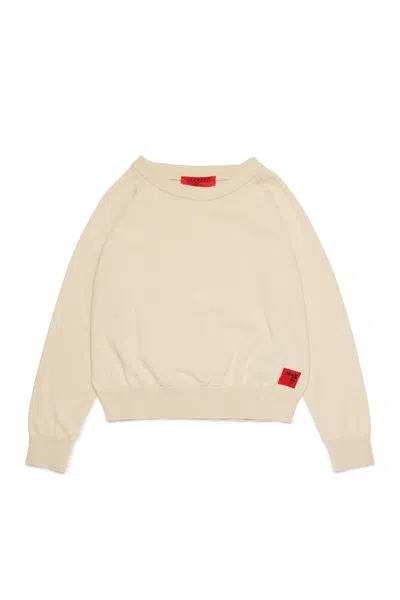 MAX & CO CREW NECK PULLOVER WITH LOGO