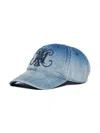 Max & Co Denim Cap In Blue