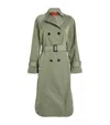 MAX & CO MAX & CO. DOUBLE-BREASTED TRENCH COAT