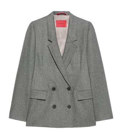 Max & Co . Double-breasted Blazer In Black