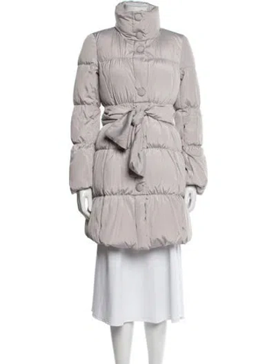 Pre-owned Max & Co Down Coat In Neutrals