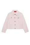 Max & Co Single-breasted Jacket In Pink