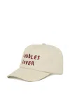 Max & Co Embroidered Logo Baseball Cap In Neutral