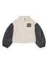 Max & Co Faux-shearling Jacket In Black